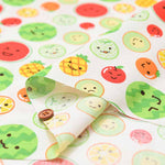 Cotton sheeting printed fabric Fruit - nomura tailor