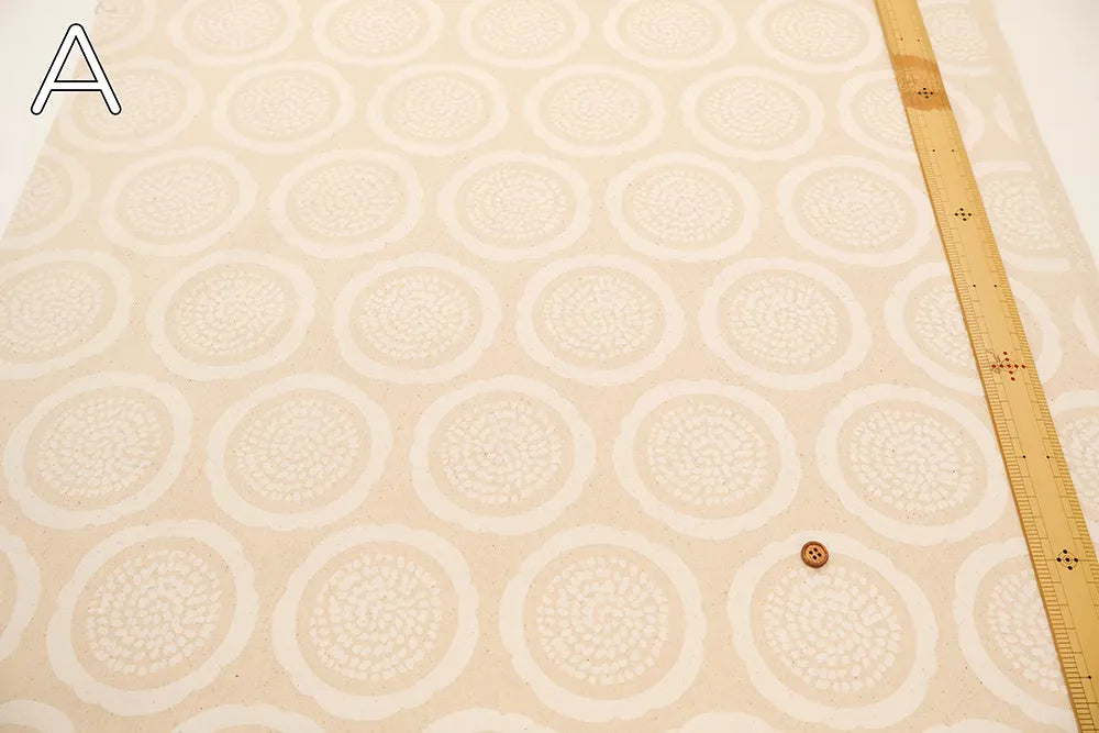 Cotton Oxford Printed Fabric - Flowers - nomura tailor