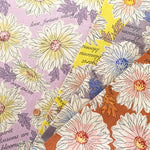 C/L  Canvas Fabric - Flower - nomura tailor