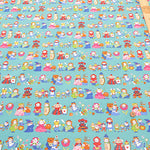 Cotton Sheeting Printed Fabric - Narikiri Heroine - nomura tailor