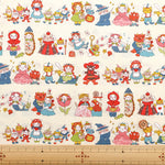 Cotton Sheeting Printed Fabric - Narikiri Heroine - nomura tailor