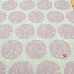Cotton Oxford Lacquer Printed Fabric - Flower - nomura tailor