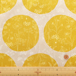 Cotton Oxford Lacquer Printed Fabric - Flower - nomura tailor