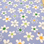 Cotton Oxford Printed Fabric - Simple Flower - nomura tailor