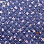 Cotton Twill Printed Quilt Fabric <Full Needle> Star Lame - nomura tailor