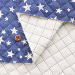 Cotton Twill Printed Quilt Fabric <Full Needle> Star Lame - nomura tailor