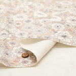 Cotton Oxford Laminated Fabric - Flowers - nomura tailor