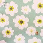 Cotton Oxford Laminated Fabric - Nordic Flowers - nomura tailor