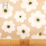 Cotton Oxford Laminated Fabric - Nordic Flowers - nomura tailor