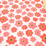 Cotton Oxford Laminated Fabric - Nordic Flowers - nomura tailor