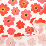 Cotton Oxford Laminated Fabric - Nordic Flowers - nomura tailor