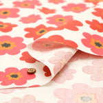 Cotton Oxford Laminated Fabric - Nordic Flowers - nomura tailor