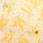 Cotton Oxford Laminated Fabric - Mimosa - nomura tailor