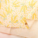 Cotton Oxford Laminated Fabric - Mimosa - nomura tailor
