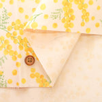 Cotton Oxford Laminated Fabric - Mimosa - nomura tailor