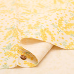 Cotton Oxford Laminated Fabric - Mimosa - nomura tailor