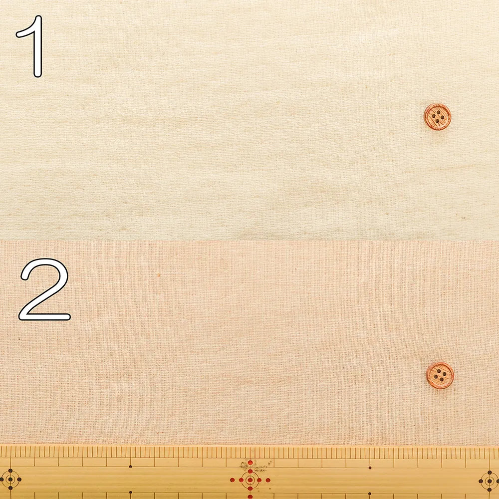 Organic Cotton Triple Gauze Fabric - Plain - nomura tailor