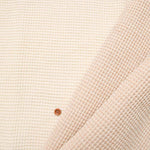 Organic cotton fabric plump waffle - nomura tailor