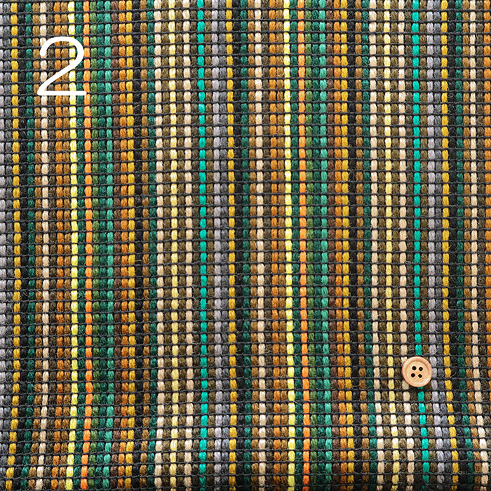 Yamanashi-made Acrylic Fancy Stripe Fabric - nomura tailor