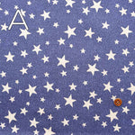 Cotton Twill Printed Fabric Star Lame - nomura tailor