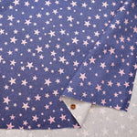 Cotton Twill Printed Fabric Star Lame - nomura tailor