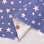 Cotton Twill Printed Fabric Star Lame - nomura tailor