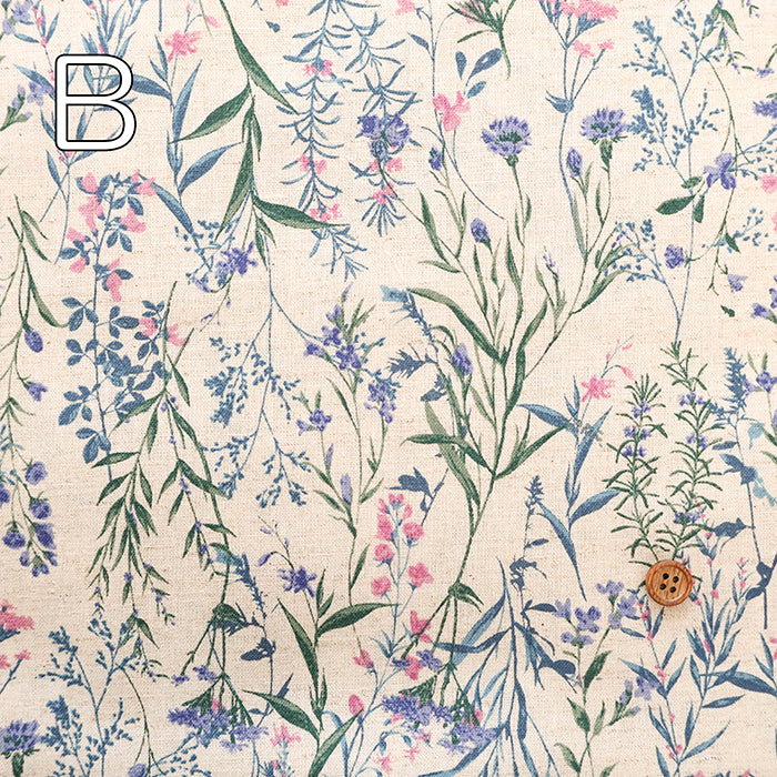 C/L Sheeting Printed Fabric - Flower - nomura tailor