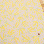 Cotton Double Gauze Printed Fabric - Mimosa - nomura tailor