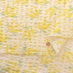 Cotton 80 Lawn Ripple-printed Fabric - Mimosa - nomura tailor