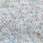 Cotton Ripple-printed Fabric - Flowers - nomura tailor