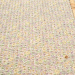 Cotton Ripple-printed Fabric - Flowers - nomura tailor