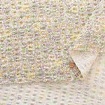 Cotton Ripple-printed Fabric - Flowers - nomura tailor