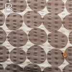Cotton Ripple-printed Fabric - Dot - nomura tailor