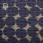 Cotton Ripple-printed Fabric - Dot - nomura tailor