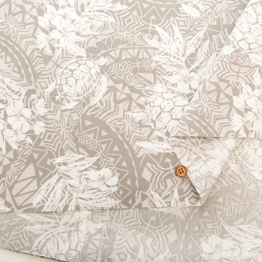 T/C Hawaiian Printed Fabric - Honu - nomura tailor