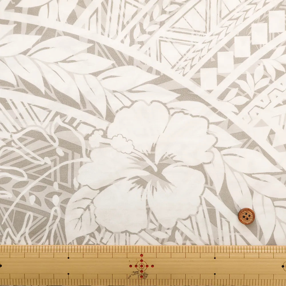 T/C Hawaiian Printed Fabric -Hibiscus - nomura tailor