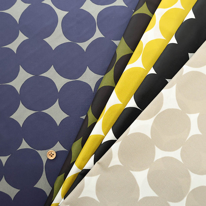 Water Repellent Nylon Oxford Fabric - Random Dot