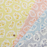 C/L sheeting print fabric Pansy - nomura tailor