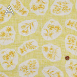 C/L sheeting print fabric Pansy - nomura tailor