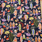 Cotton chintzy grame printed fabric Maiko - nomura tailor