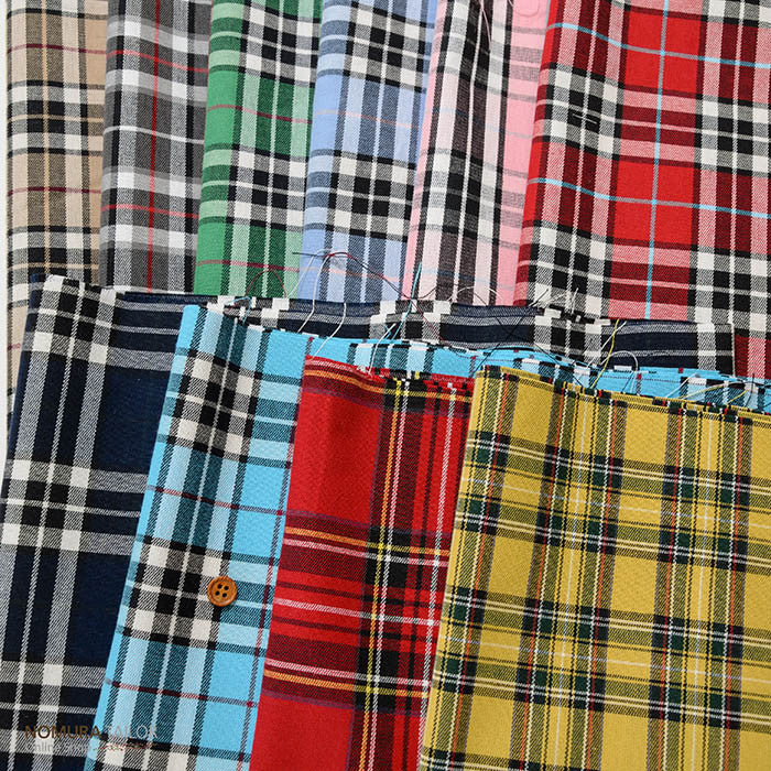 Cotton dyed tartan check (teching) - nomura tailor