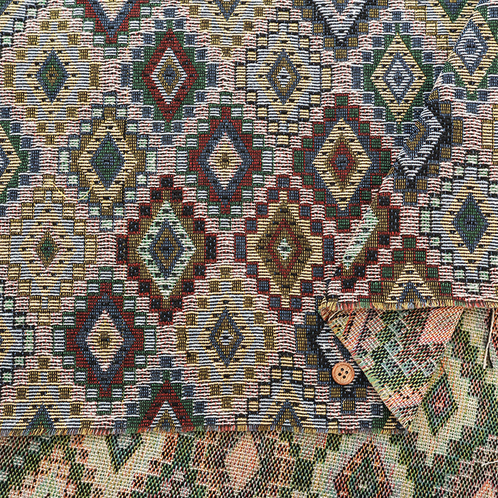Made in China Polyester Gobelin Jacquard Fabric - Diamond - nomura tailor