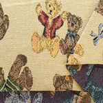 Made in China Polyester Gobelin Jacquard Fabric - Bear × Ribbon - nomura tailor