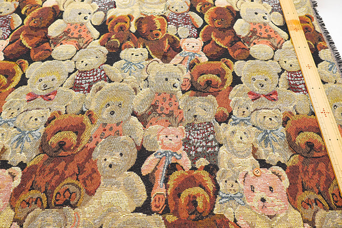 Made in China Polyester Gobelin Jacquard Fabric - Bear - nomura tailor