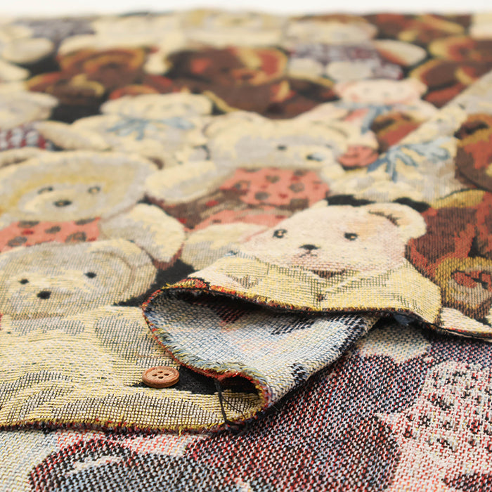 Made in China Polyester Gobelin Jacquard Fabric - Bear - nomura tailor