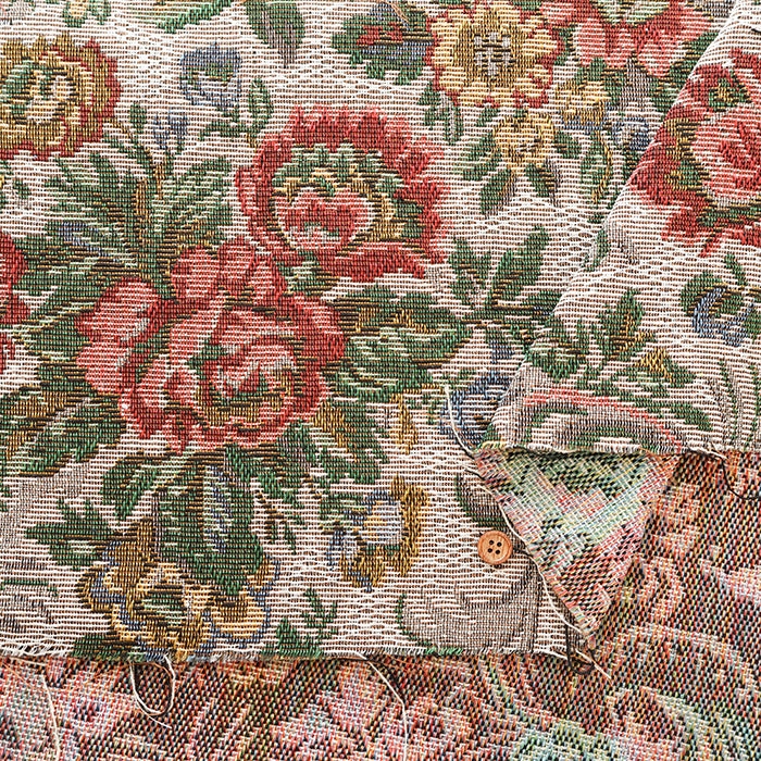 Made in China Polyester Gobelin Jacquard Fabric - Elegant Flower - nomura tailor