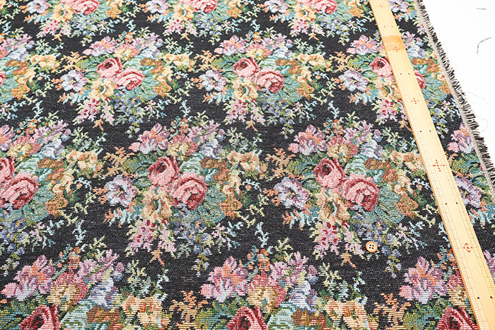 Made in China Polyester Gobelin Jacquard Fabric - Rose - nomura tailor
