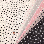 Cotton CB print fabric dull color round star - nomura tailor