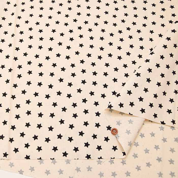 Cotton CB print fabric dull color round star - nomura tailor