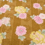 Cotton Southern Cross Fabric - Japanese Style Chrysanthemum - nomura tailor